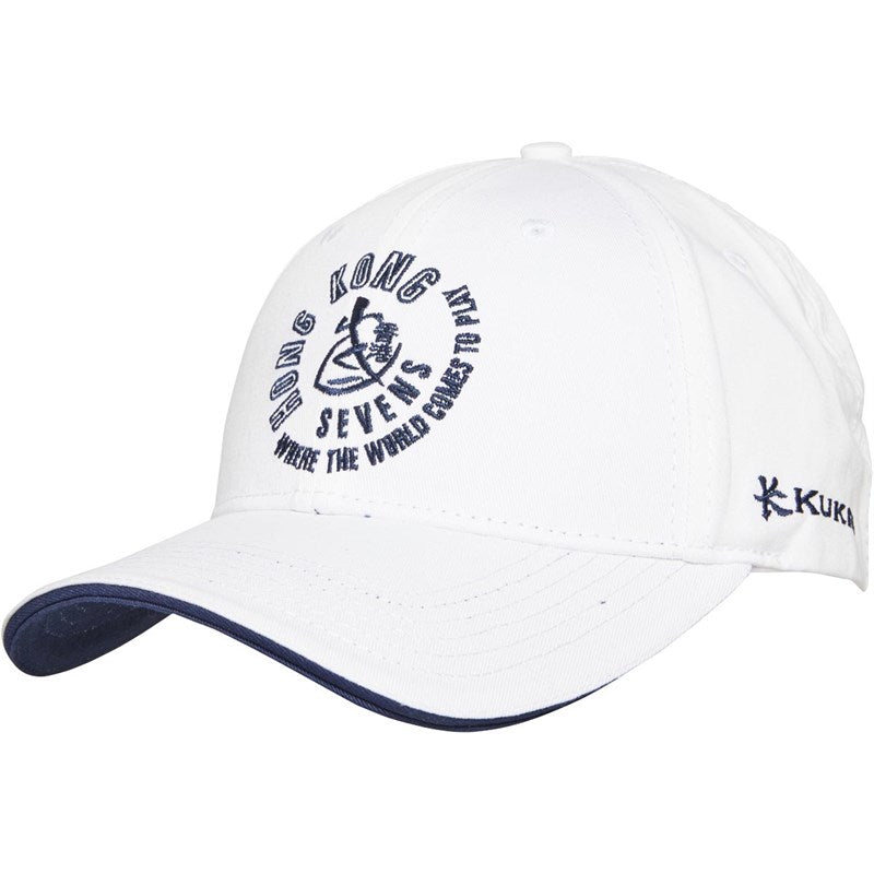 Kukri Curved Peak Cap White - Raw Menswear