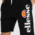 Load image into Gallery viewer, Ellesse Bossini Black Fleece Shorts - Raw Menswear
