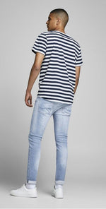 Load image into Gallery viewer, Jack &amp; Jones Liam Original AGI 002 Faded Skinny Fit Jeans - Raw Menswear
