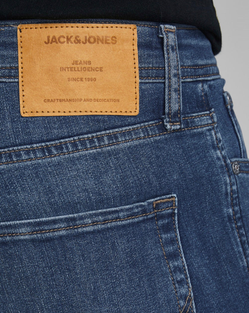 Jack & Jones Originals 814 Glen Denim Button Fly Slim Fit Jeans - Raw Menswear