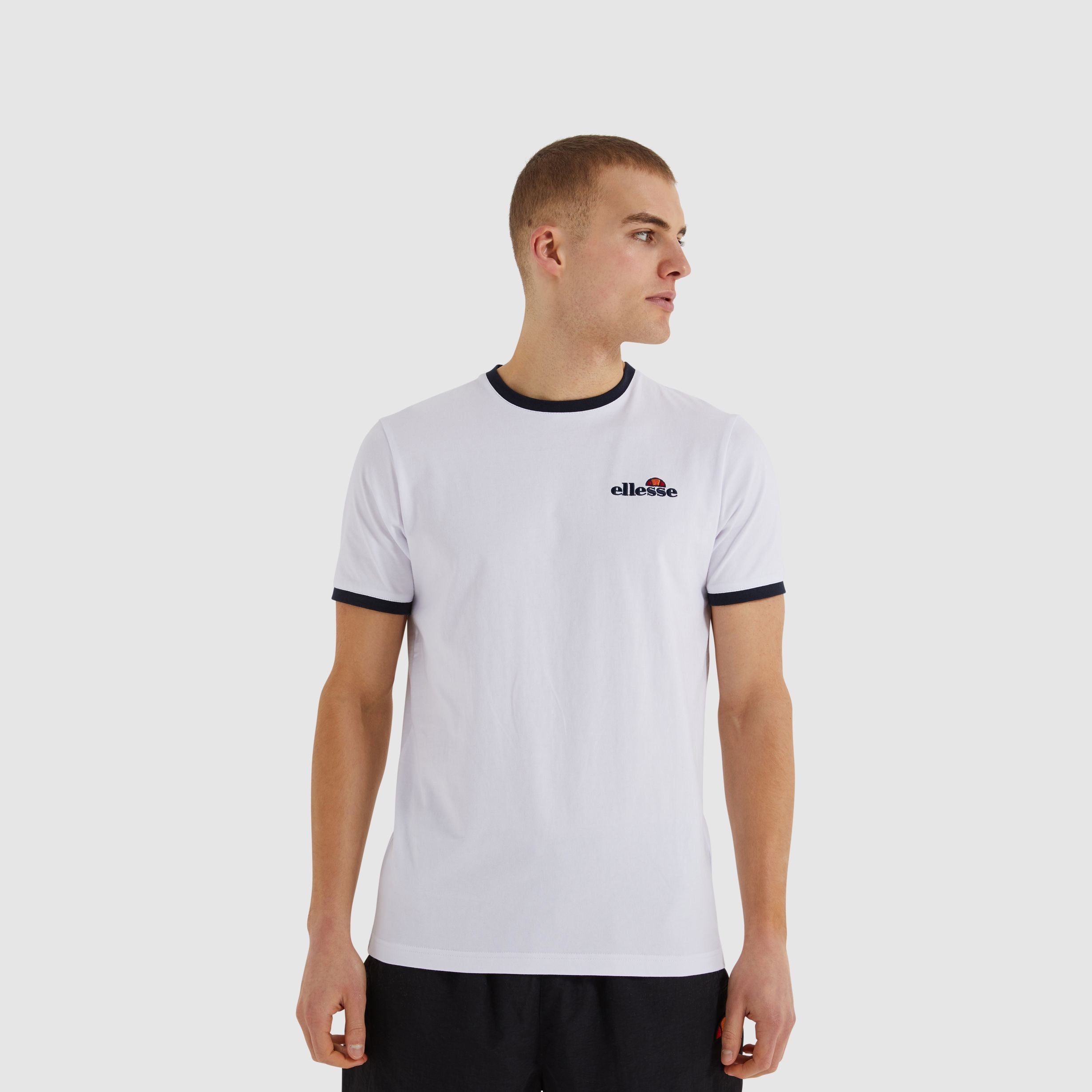 Ellesse Meduno T-Shirt White - Raw Menswear