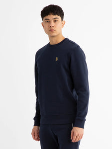 Luke Sport London Sweater Very Dark Navy - Raw Menswear  