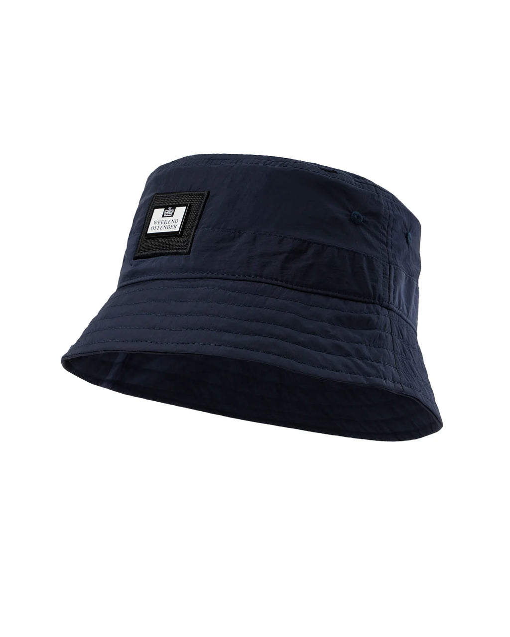 Weekend Offender Long Beach Blvd Bucket Hat Navy - Raw Menswear