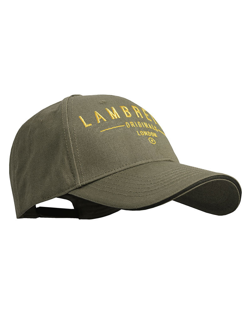 Lambretta Originals Baseball Cap Khaki - Raw Menswear