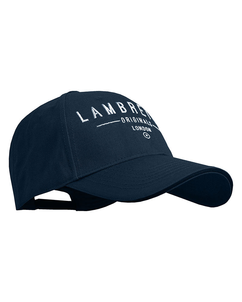Lambretta Originals Baseball Cap Navy - Raw Menswear
