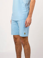 Load image into Gallery viewer, Luke 1977 Smashing Sweat Shorts Sky Blue - Raw Menswear
