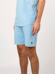 Luke 1977 Smashing Sweat Shorts Sky Blue - Raw Menswear